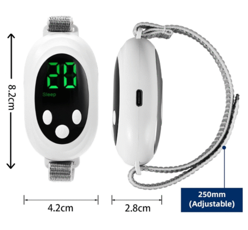 Ayuda para Dormir con Microcorriente, alivia ansiedad, estrés e insomnio – Portátil y Recargable