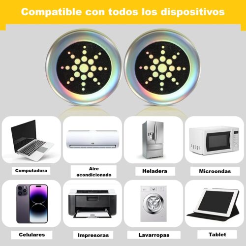 Tarjeta Adhesiva Protección Anti-radiación X 6 Unidades